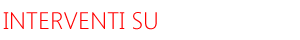 interventi su