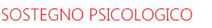 sostegno psicologico